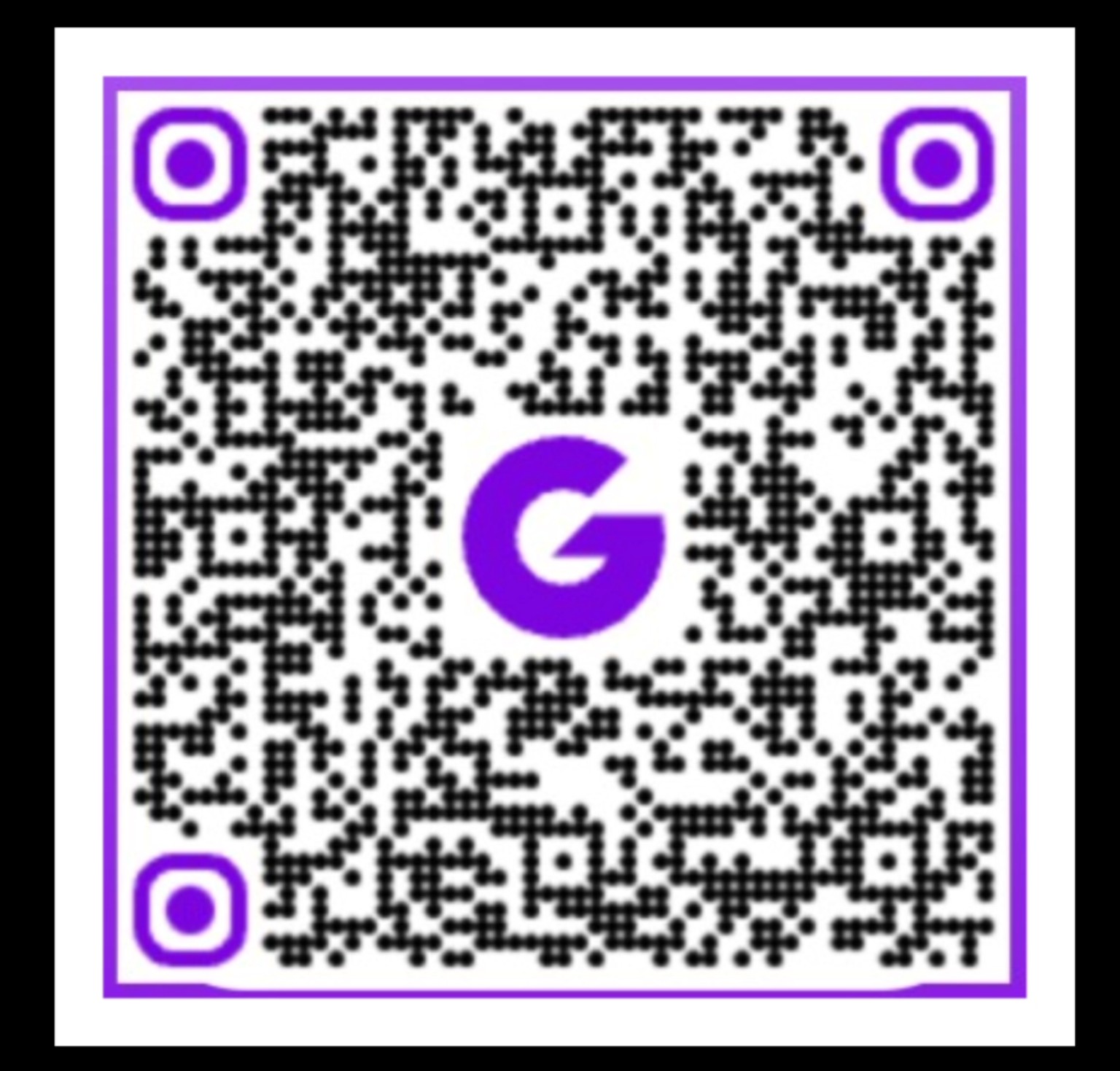 QR code for the Chaos to Control JustGiving crowdfunding page